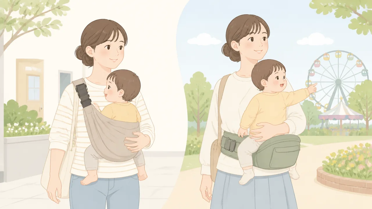 グスケットとヒップシートどっち?違いと選び方を比較