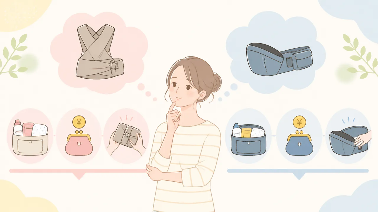 グスケットとヒップシートどっち?違いと選び方を比較