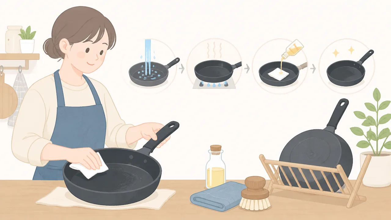 鉄フライパンでオムレツをふんわり焼くコツとくっつかない使い方