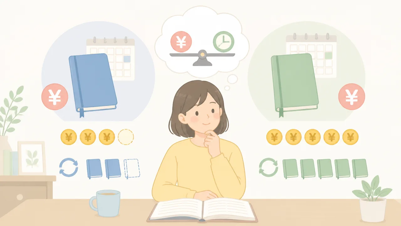 3年日記と5年日記どっちがいい？違いと続けやすい選び方